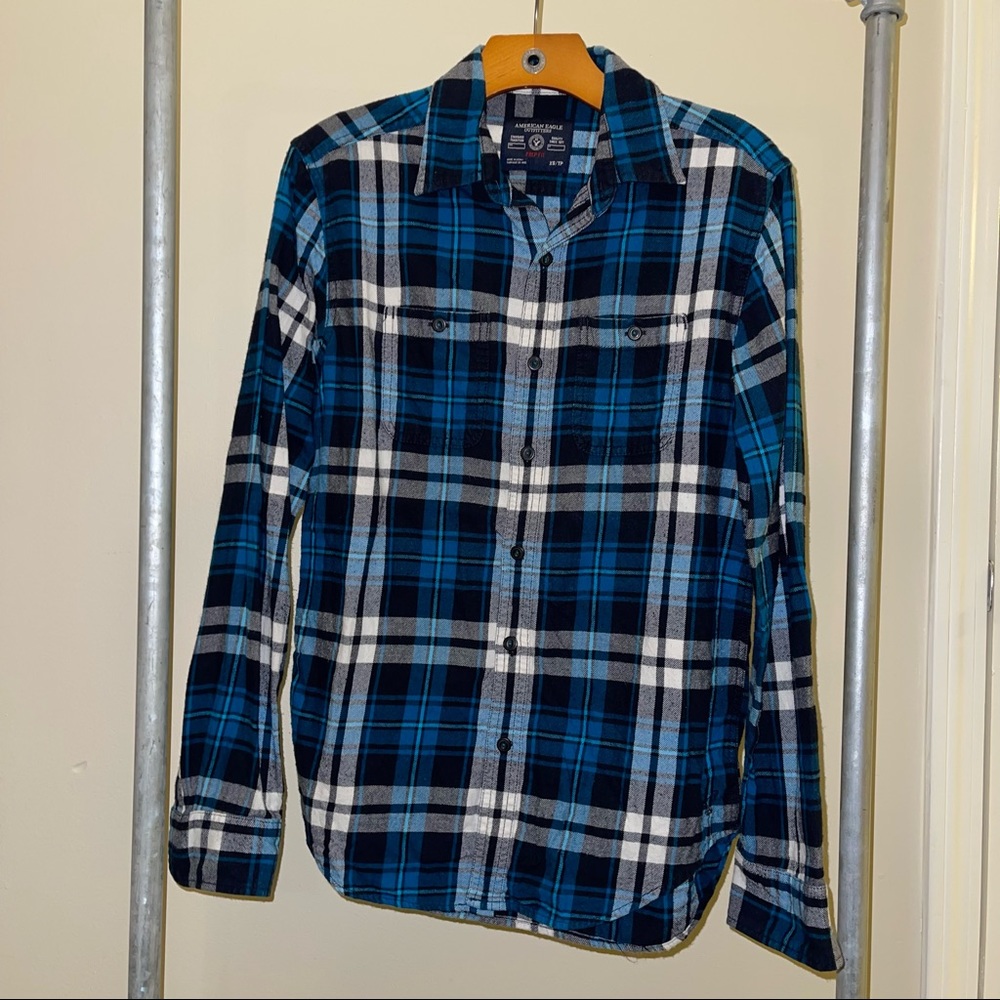 Men's American Eagle Prep Fit Flannel